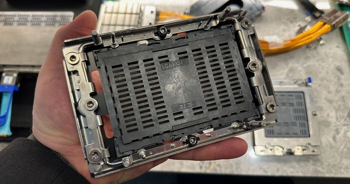 AMD and Intel show giant server sockets for the next AI server cycle