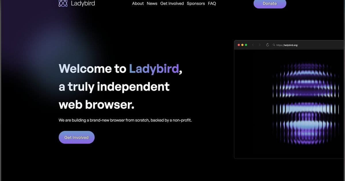 Ladybird Browser Halts Public Pull Requests Due to AI Code Security Concerns