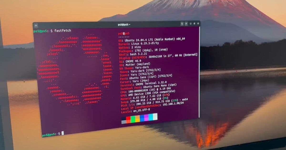 Linux on PS5: Turning Sony's Console into a Gaming PC with GTA 5 Ray Tracing