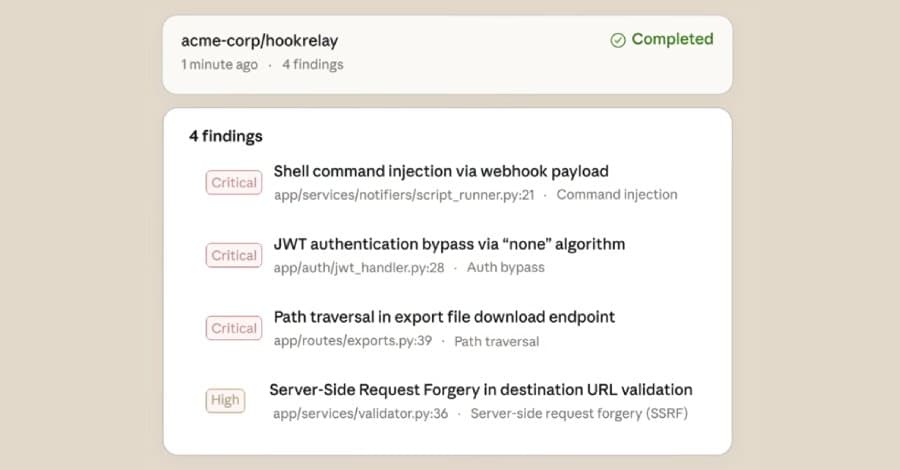 Anthropic Launches Claude Code Security for AI-Powered Vulnerability Scanning