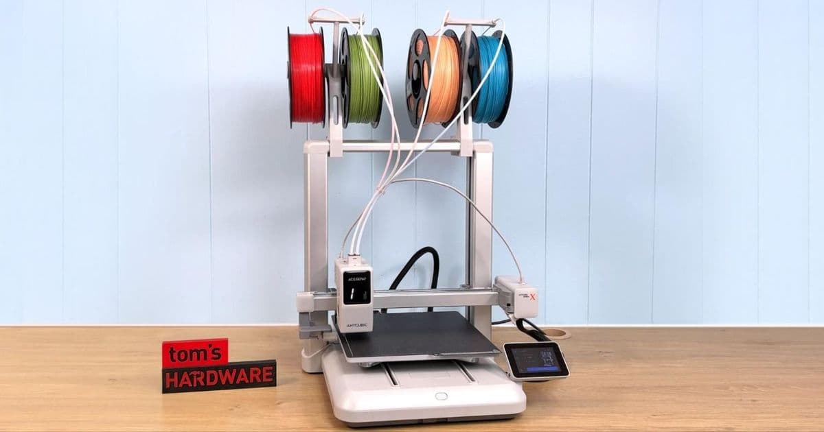 Anycubic Kobra X Redefines Entry-Level Multicolor 3D Printing with Integrated ACE Gen 2 System