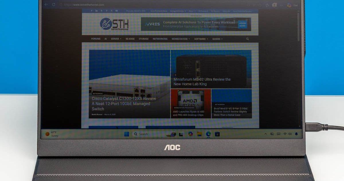 AOC 16T20 Portable Monitor Review: Budget-Friendly 1080p Display Tested