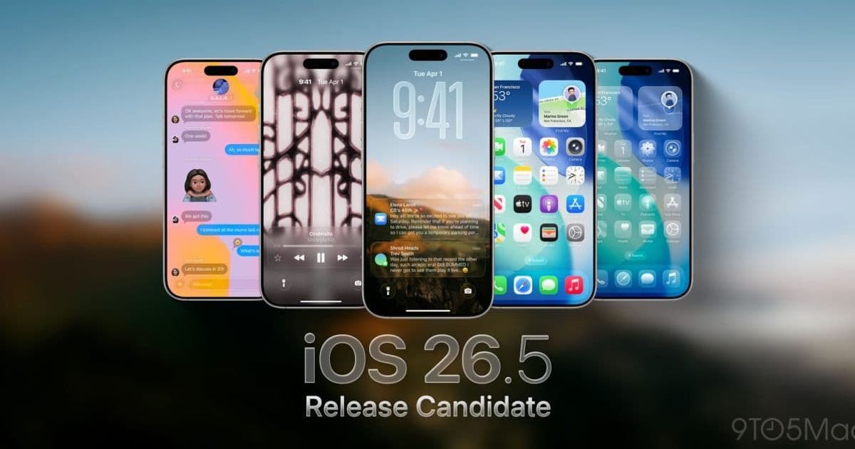 Apple releases iOS 26.5 RC 2 ahead of public launch - 9to5Mac