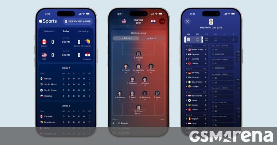 Apple Sports expands to 90+ new markets and adds FIFA World Cup 2026 tools