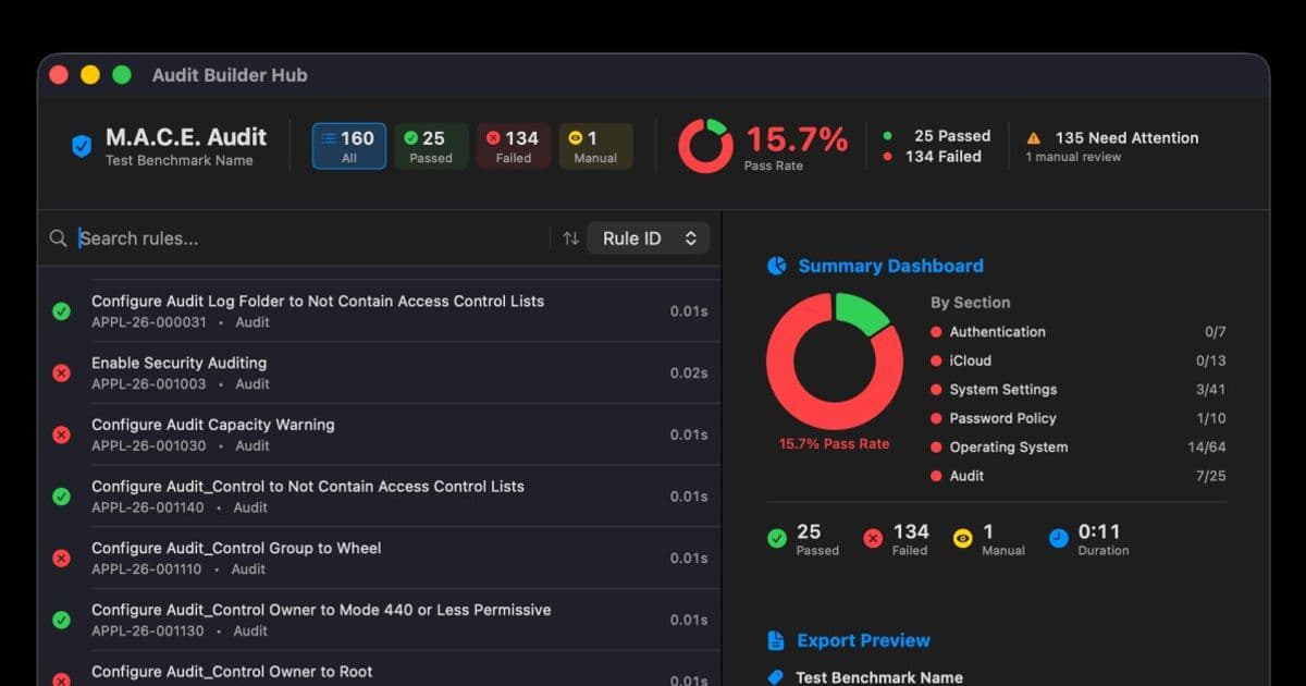 M.A.C.E. App Bridges the Gap Between Complex Security Standards and Everyday Mac Management