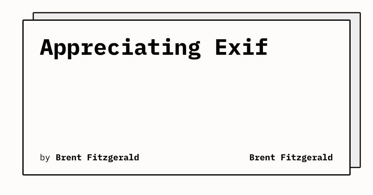 Exif Is the Quiet Metadata Layer That Makes Images Behave Like Photographs