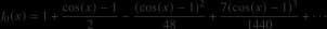 Approximating Mathematical Functions Through Cosine Series Expansions