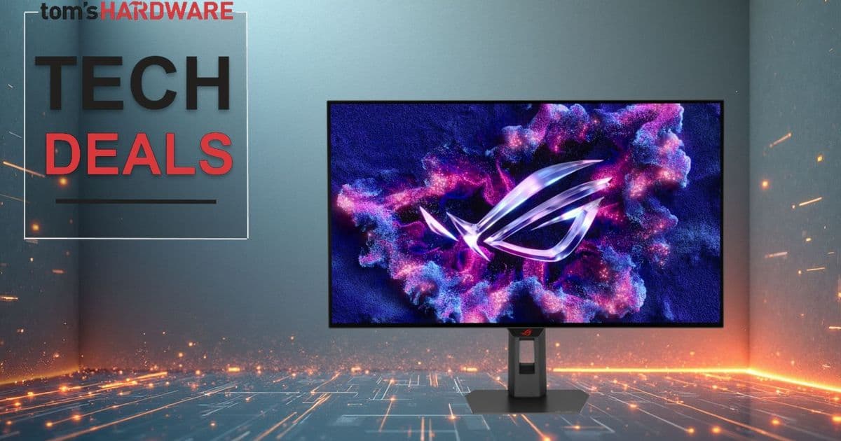 Asus ROG Strix 32-inch 4K OLED Gaming Monitor Hits Record Low Price at $799