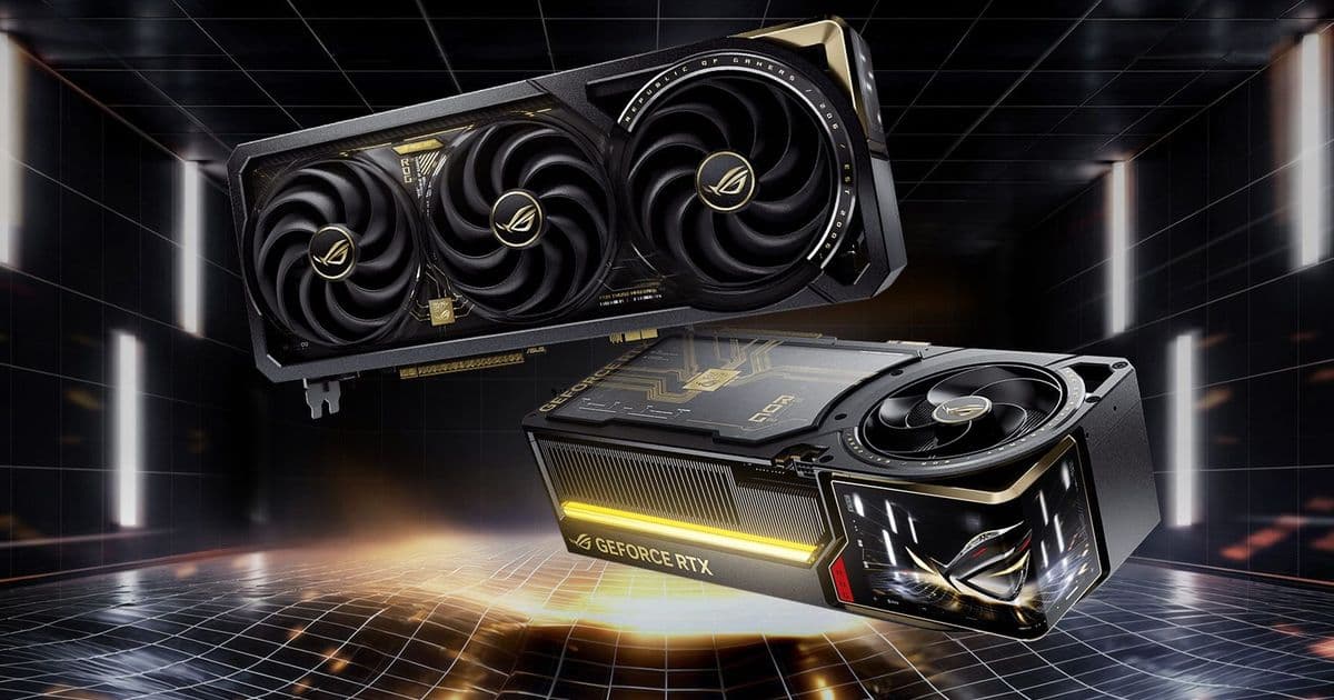 Asus ROG Astral GeForce RTX 5090 Edition 20: 800 W Power, Curved AMOLED, and a 3 kW PSU