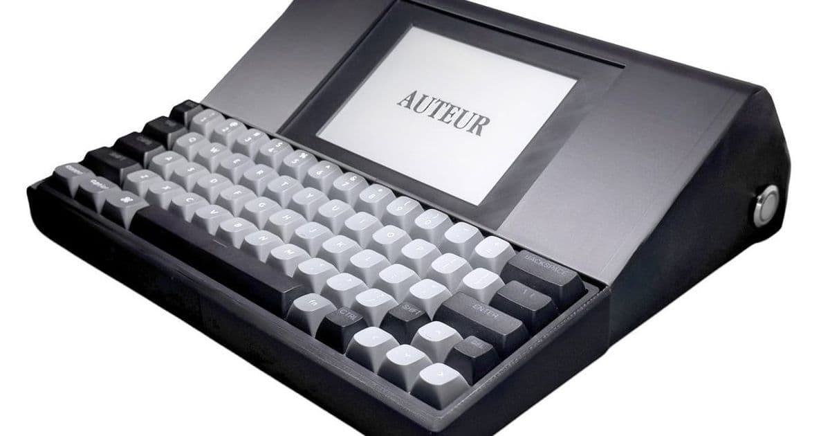 AUTEUR: An E Ink Typewriter with Mechanical Keyboard Enters Crowdfunding