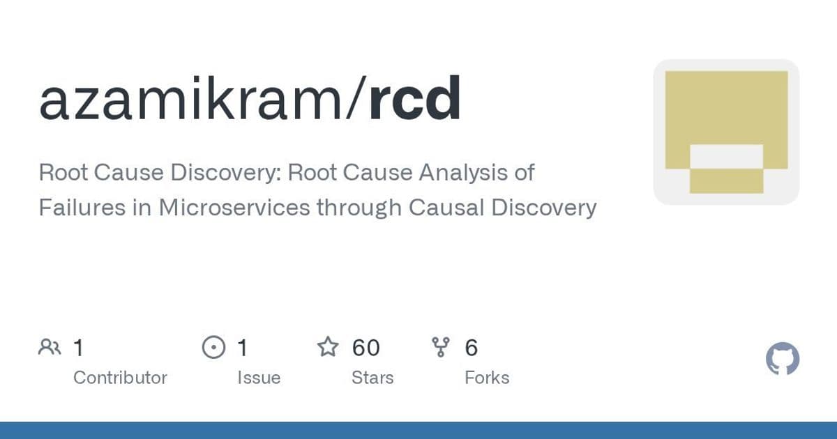 Automating Microservice Failure Diagnosis: GitHub Project Unveils Causal Discovery Approach