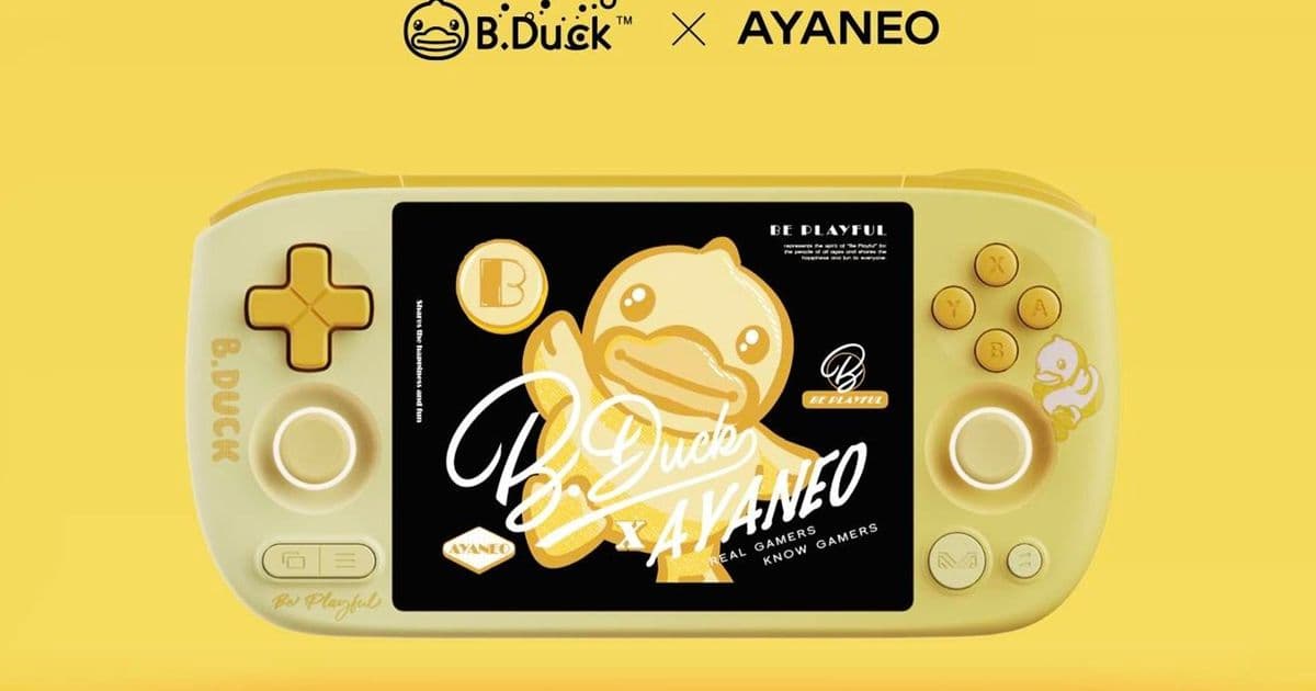 Ayaneo Pocket Air Mini × B.Duck Limited Edition Brings Festive Gaming to Your Hands