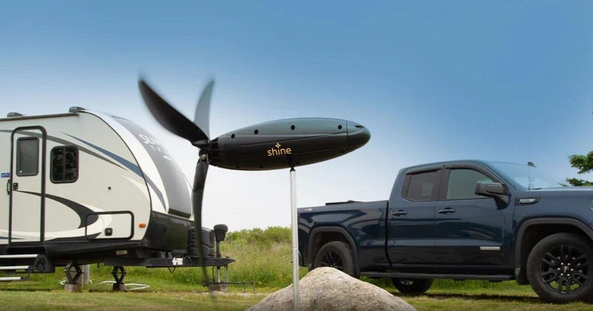 Beyond Solar: Testing the Shine Turbine's Viability for Portable Wind Power