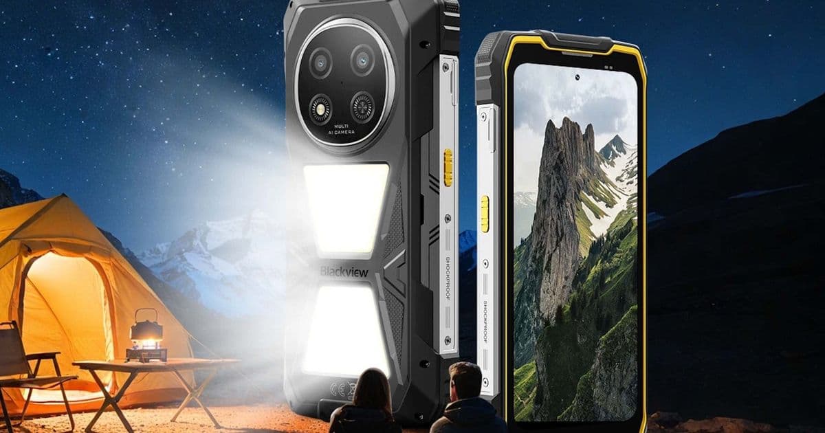 Blackview Rock 2 Pro: A Rugged Powerhouse with 15,000mAh Battery and 400-Lumen Flashlight