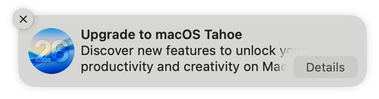 Blocking macOS Tahoe Update Notifications: A Technical Deep Dive