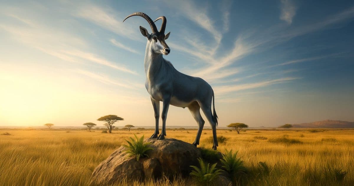 Bluebuck identified for "de-extinction" by Colossal Biosciences