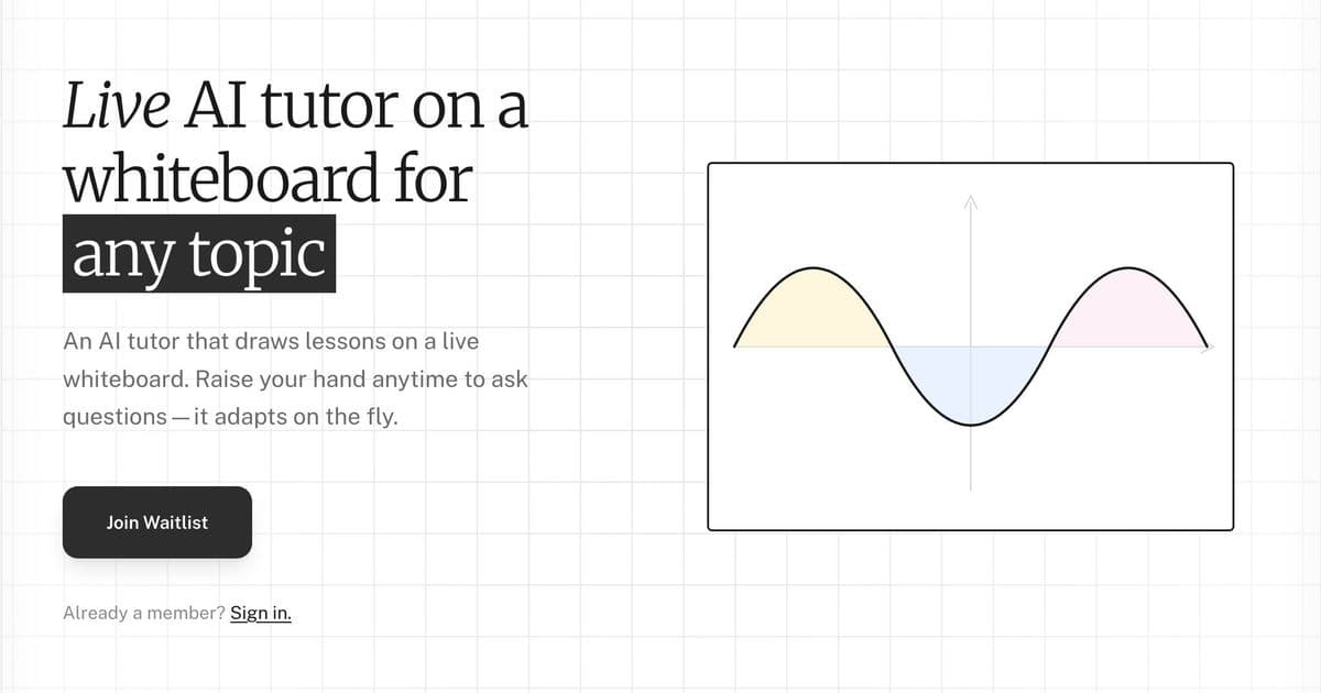Boardspace's AI Tutor Transforms Calculus Learning with Real-Time Whiteboard Interactions