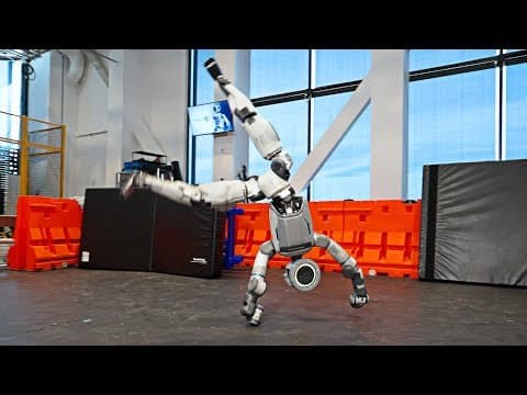 Boston Dynamics' New Atlas Robot Lands Complex Gymnastics Moves in Final Test