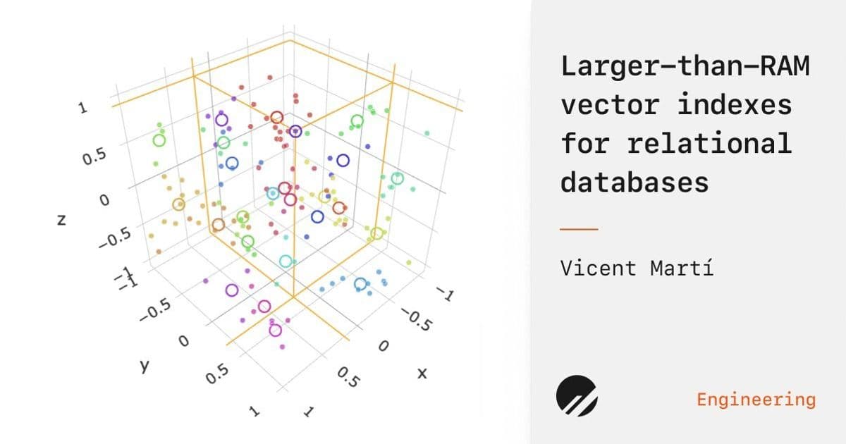 Breaking the RAM Barrier: PlanetScale's Novel Vector Index Design for MySQL