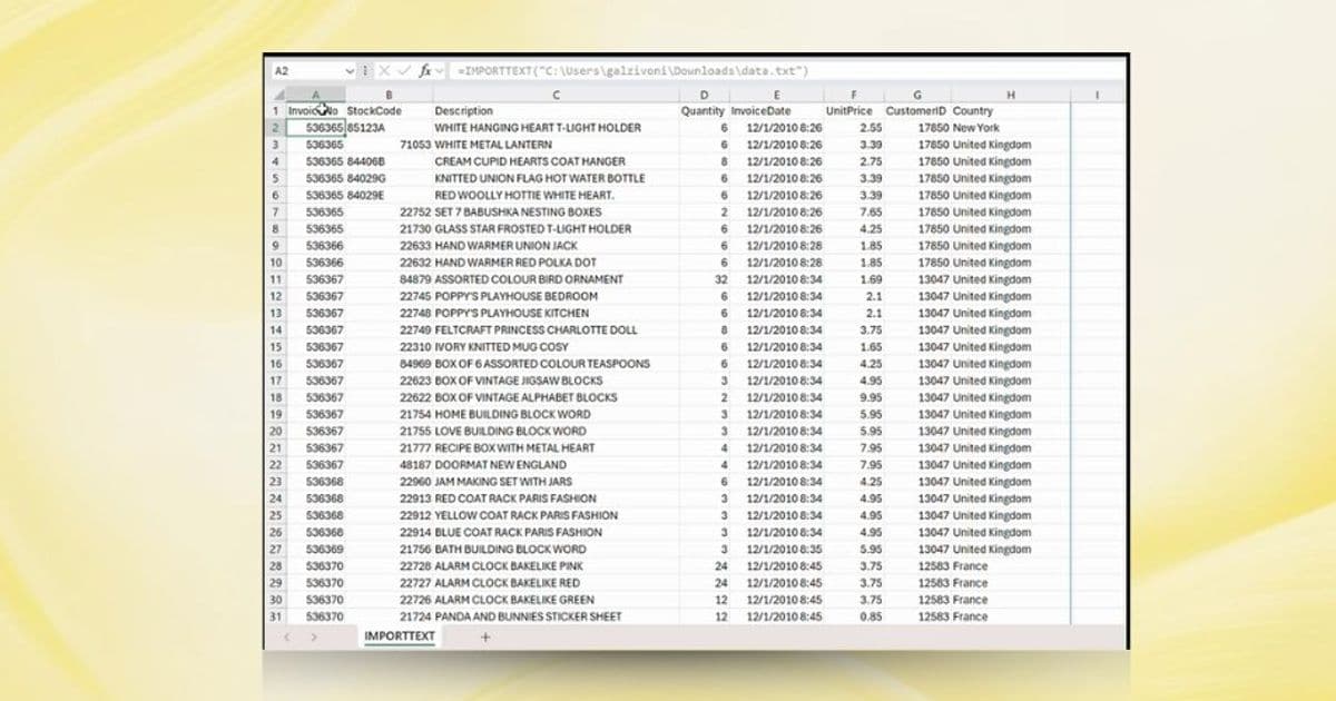Excel's New Import Functions: Streamlining Data Import Without Power Query's Complexity