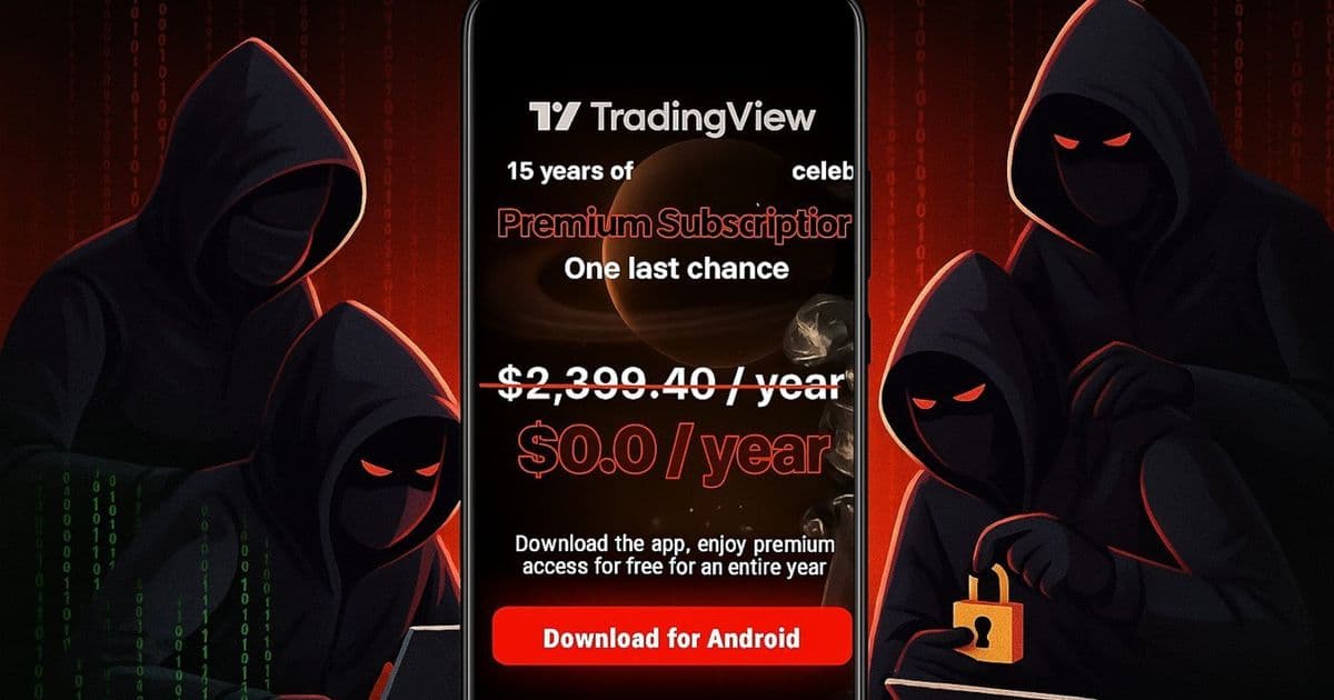 Brokewell Malware Hijacks Android Devices Through Fake TradingView Ads