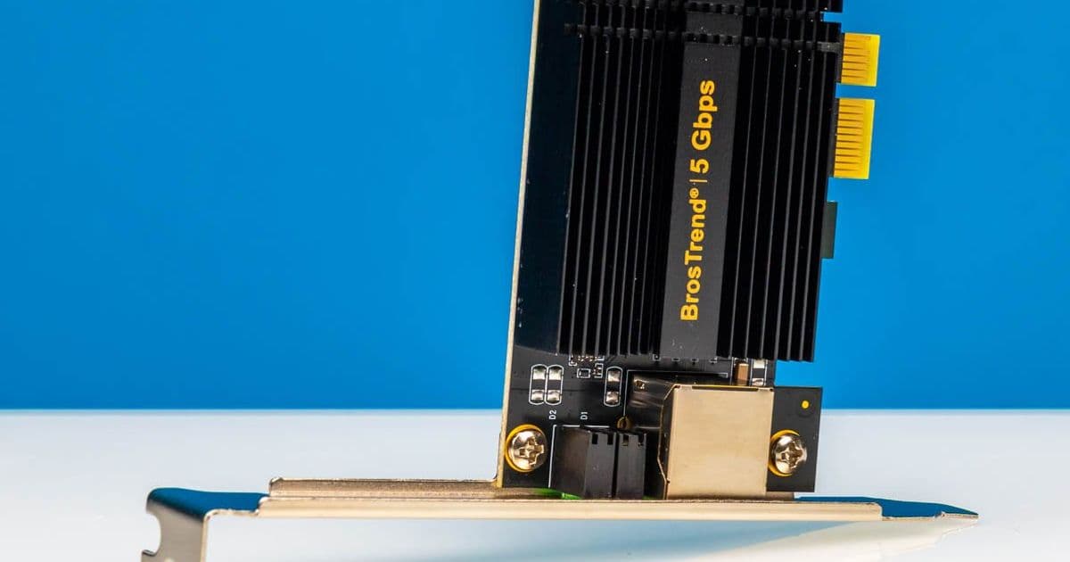 BrosTrend 5GbE PCIe Adapter Review: Realtek RTL8126 NIC Performance and Value Analysis