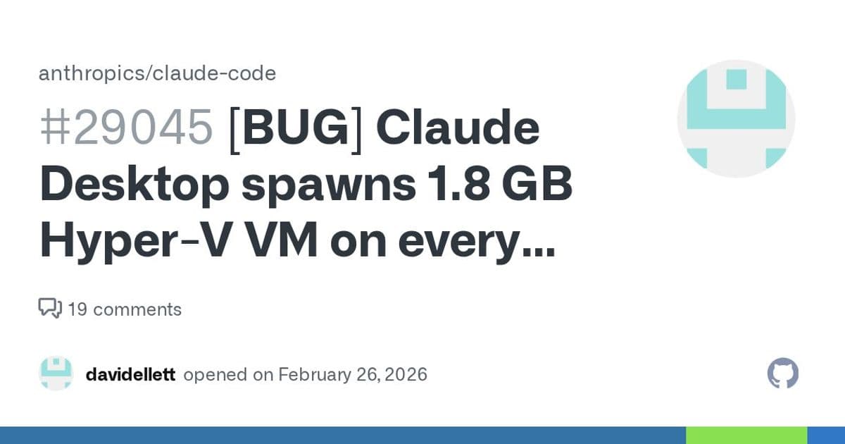 Anthropic's Cowork Quietly Boots a 1.8 GB VM on Every Claude Desktop Launch, and Users Are Noticing
