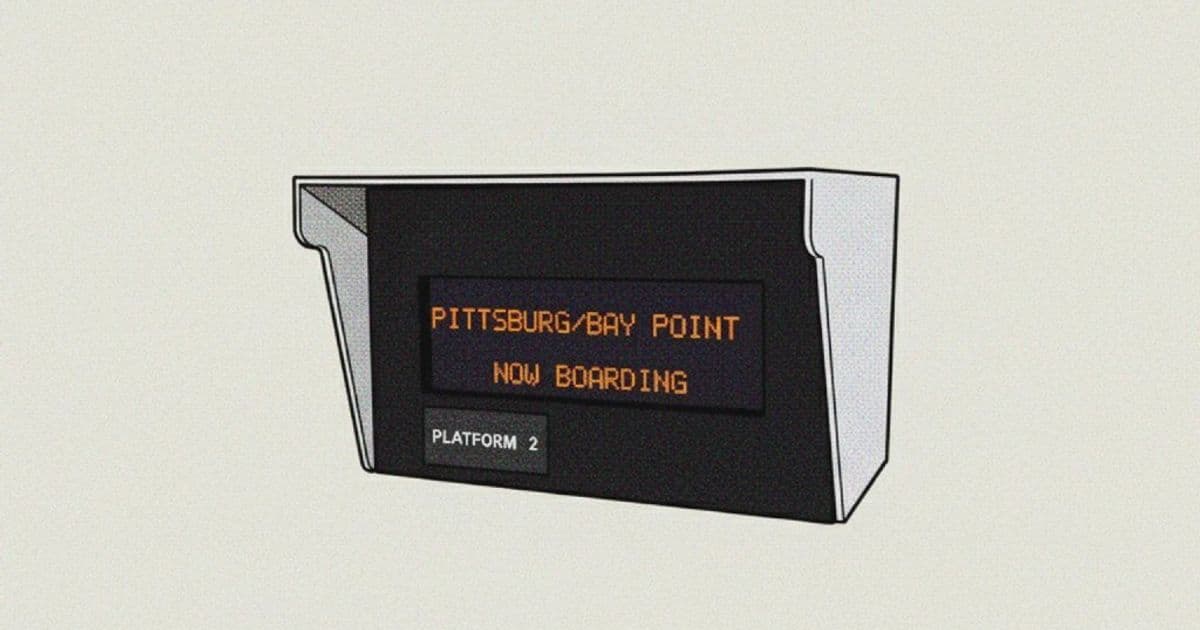 Building a Nostalgic BART Arrival Display with ESP32 and GTFS Realtime