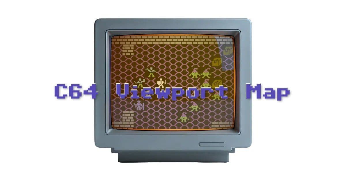 C64 BASIC Optimization Journey: Creating an Ultima-Style Camera View