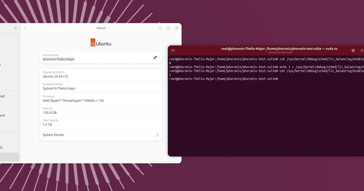 AMD Zen 5 Gains Momentum with Cache Aware Scheduling: PostgreSQL, Valkey, and Network Performance Boosts