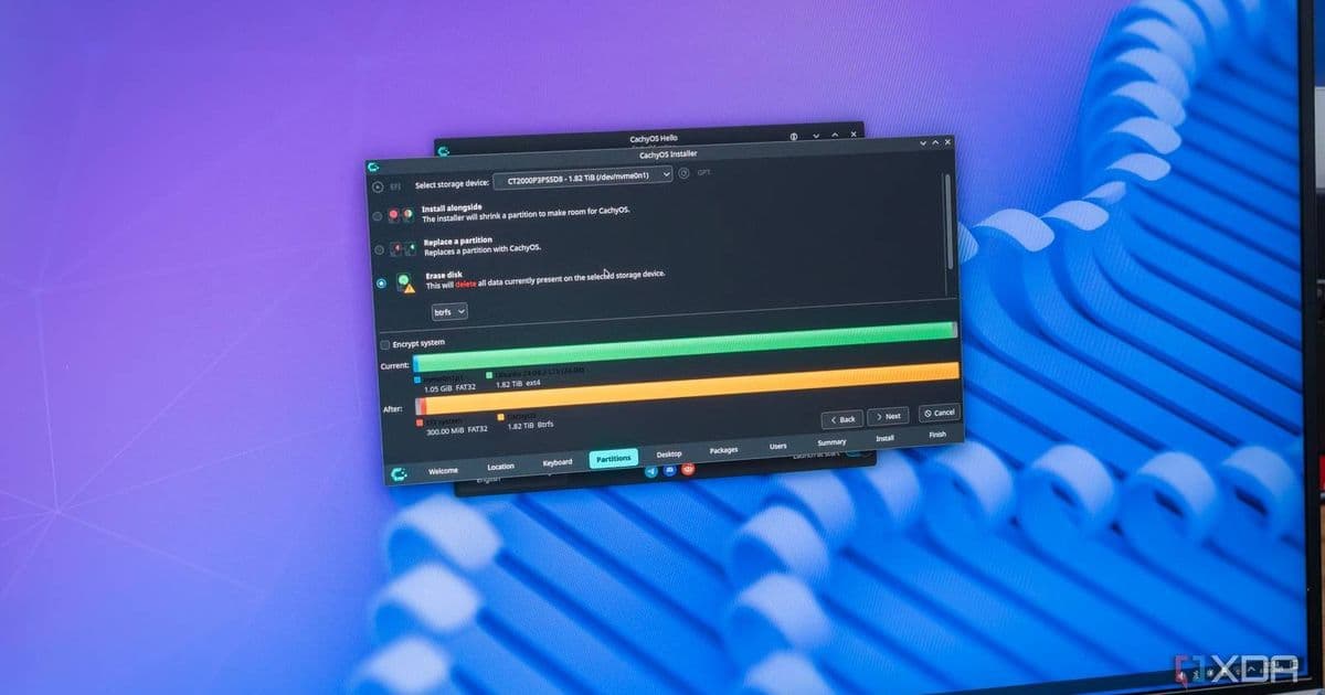 CachyOS dethrones Arch as the top desktop distro for Linux gamers on ProtonDB