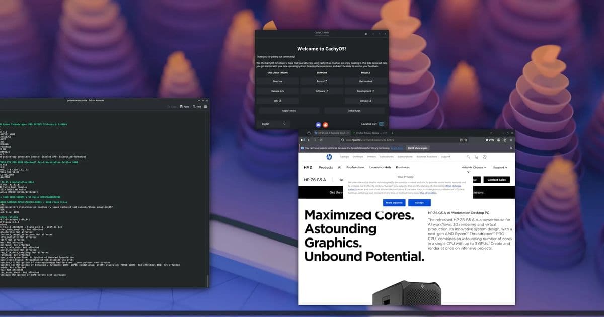 CachyOS Linux Outperforms Ubuntu 26.04 LTS and Fedora 44 in Benchmarks