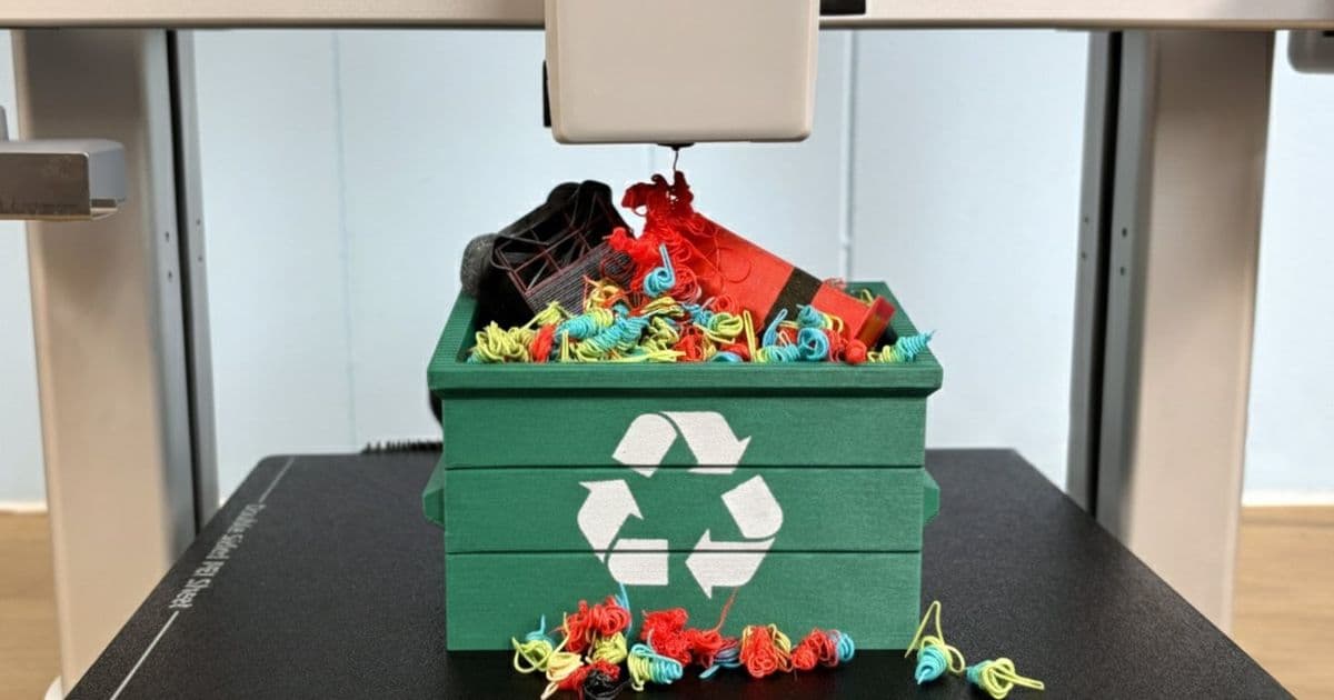 Can Desktop Recycling Solve the 3D Printing Waste Crisis?