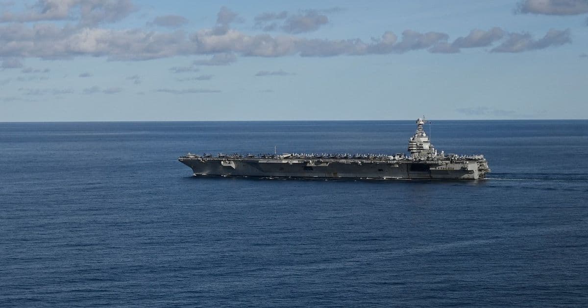 Carrier Strike Groups as Data Platforms: What the USS Gerald R. Ford’s Cartel Mission Signals for Defense Tech