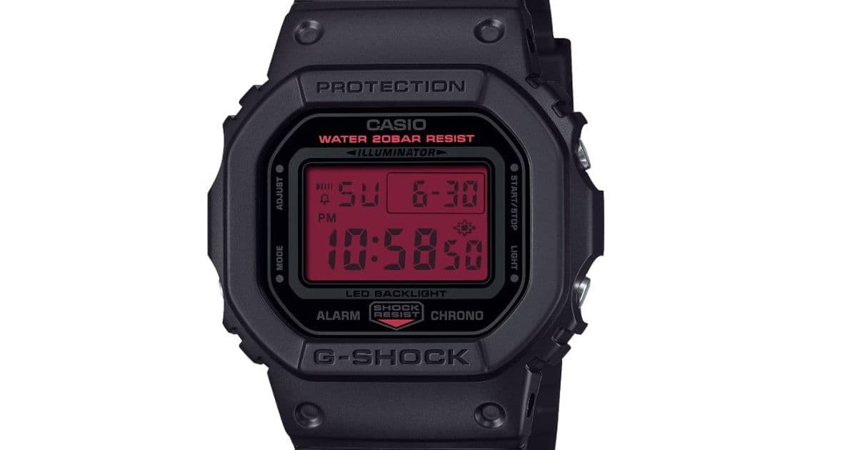 Casio G-Shock DW-5600BBR-1 Digital Watch Hits Record Low Price on Amazon