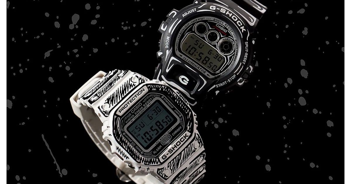Casio's G-Shock x Joshua Vides Collaboration Brings Comic-Style Watches to Life