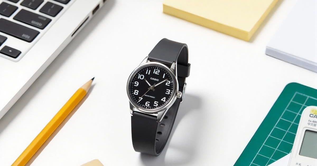 Casio's Exam-Ready MTP-C666 Watches Combine Tradition and Precision