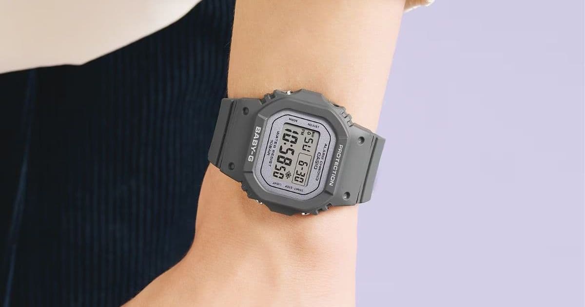 Casio Launches Three New Square-Shaped Baby-G Digital Watches with Balletcore Aesthetic