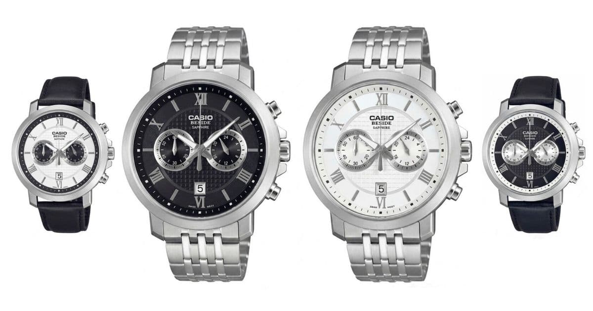 Casio's New BMS-500 Chronographs: Affordable Timepieces with Premium Sapphire Crystal
