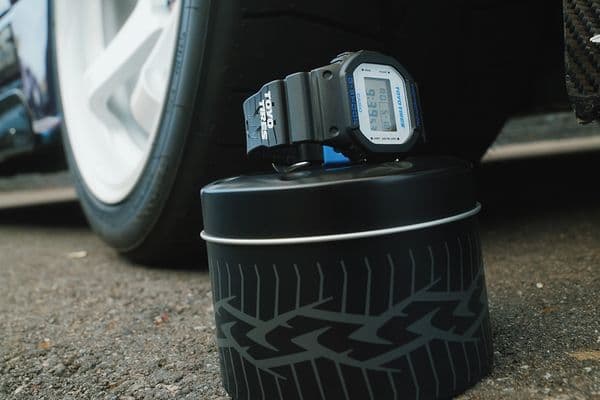 Casio's motorsport G-Shock DW5600TT25-1 puts Toyo Proxes tire tread on your wrist for $150