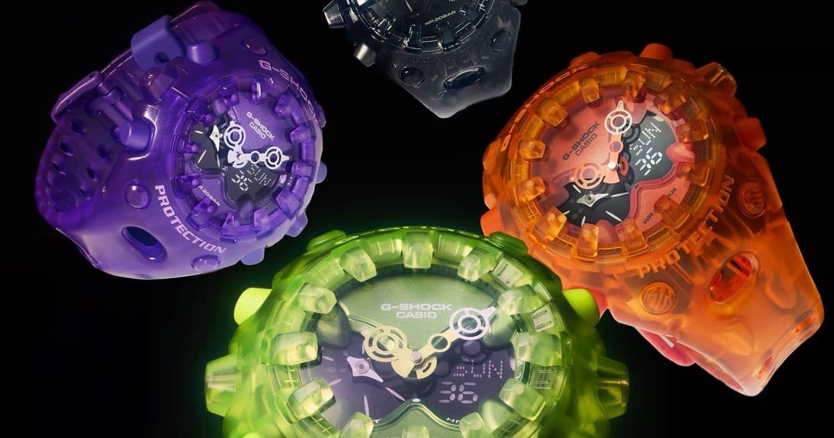 Casio's Transparent Alien Eyes: G-Shock GA-V01SKE Series Redefines Rugged Futurism