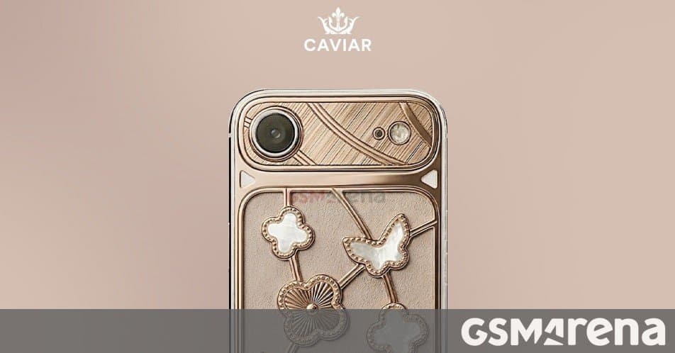 Caviar Unveils $11,000 iPhone Air Featuring Handcrafted 24k Gold Design