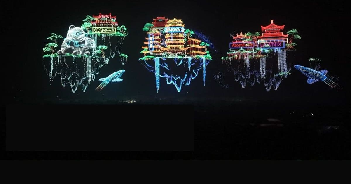 China Sets Three World Records with 33,615-Drone Light Show