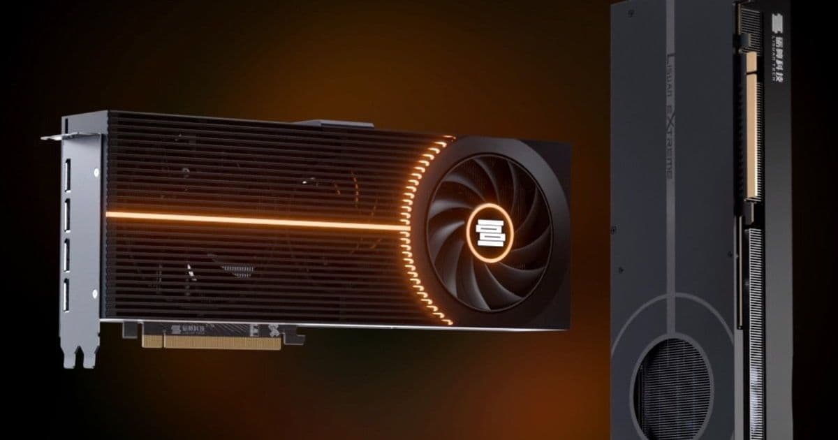 China’s Flagship Lisuan LX 7G100 Falls Short of Nvidia RTX 3060 in 1080p Gaming Tests