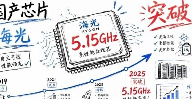 Chinese Server CPUs Near 5 GHz as Intel’s Supply Tightening Opens a Window for Domestic Chips
