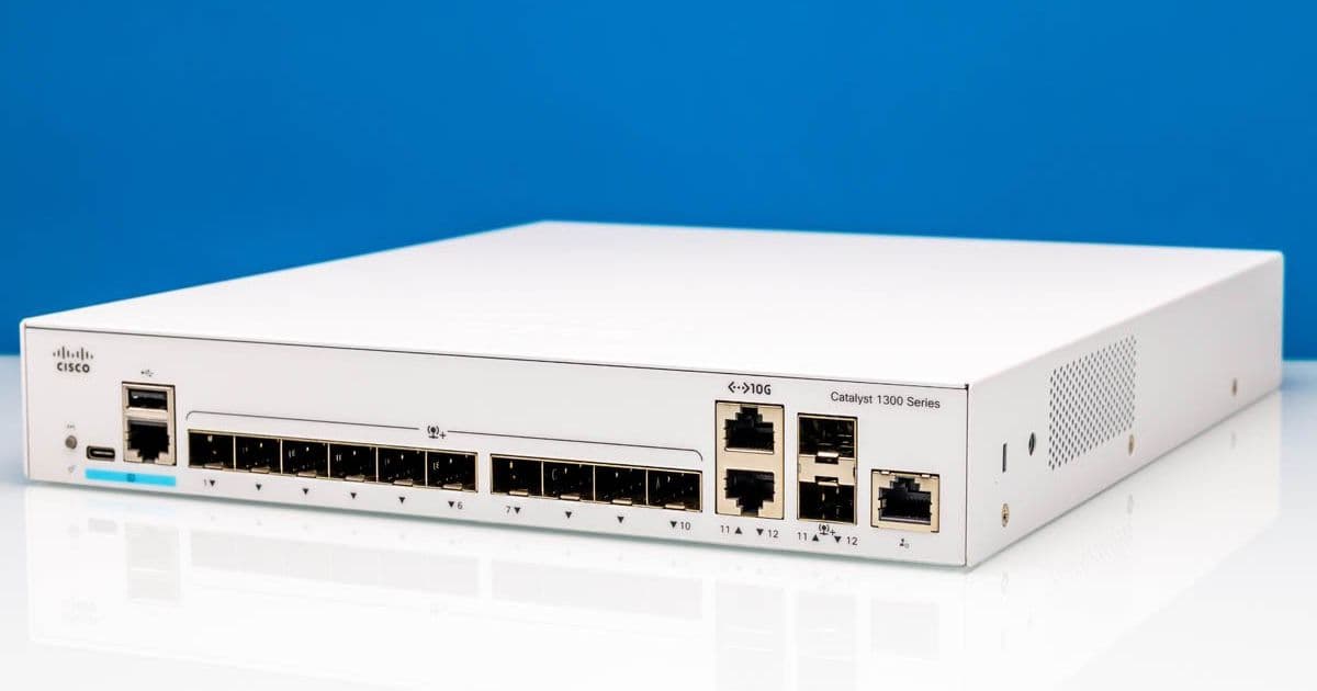 Cisco Catalyst C1300-12XS Review: A 12-Port 10GbE Managed Switch for Modern Networks