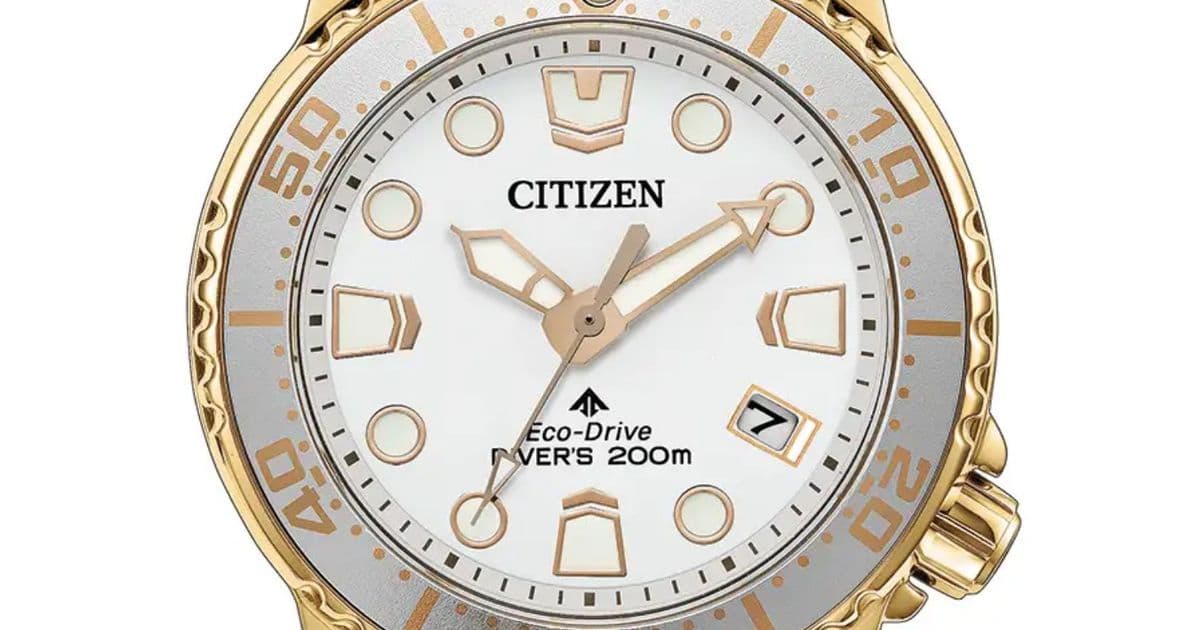 Citizen's New EO2029-54A Brings a Gold-Tone Bracelet to the Compact Promaster Diver for the First Time