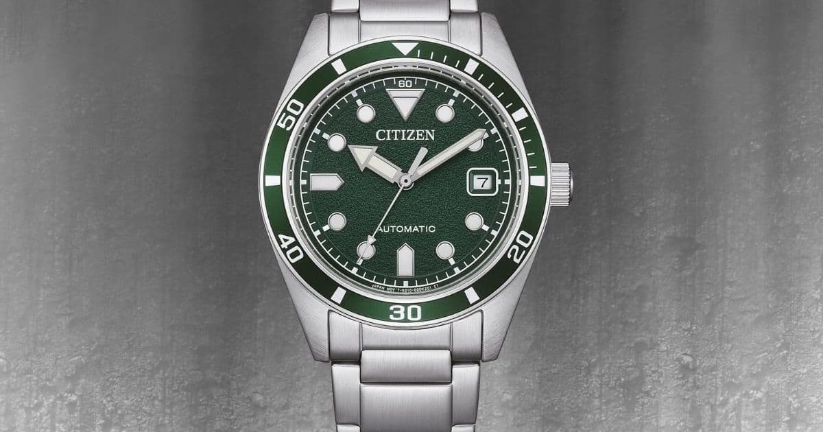 Citizen's New NJ022 Automatic Watches Offer Mechanical Movement at Accessible Price
