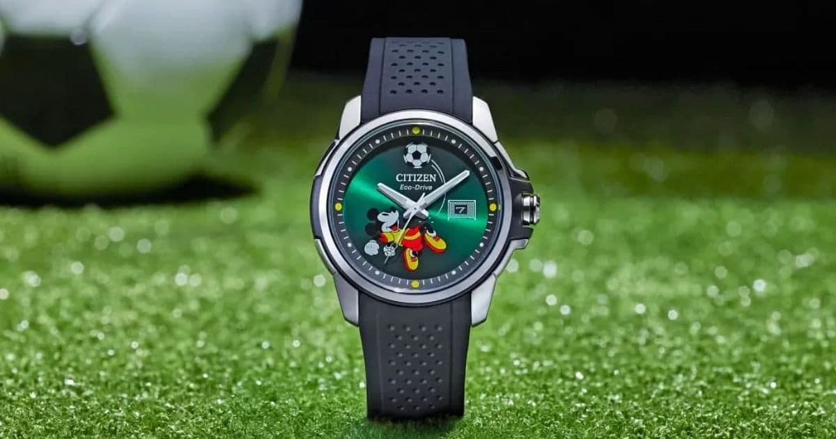 Citizen’s Mickey Mouse Goalie Eco‑Drive Watch Brings Soccer Flair to the Wrist