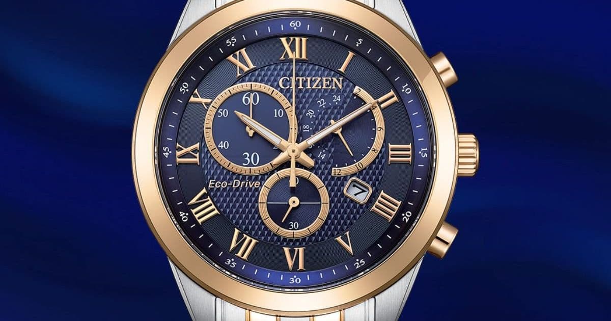 Citizen Releases New Textured Dial Chronographs with Metal Straps